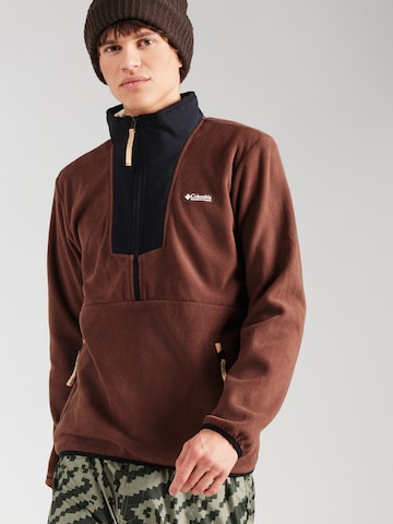 COLUMBIA Спортивная кофта 'Sequoia Grove' в Коричневый: спереди
