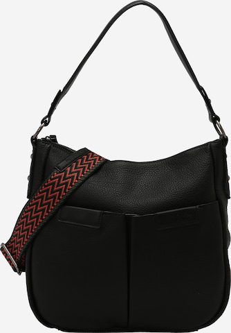 FREDsBRUDER Shoulder Bag in Black: front