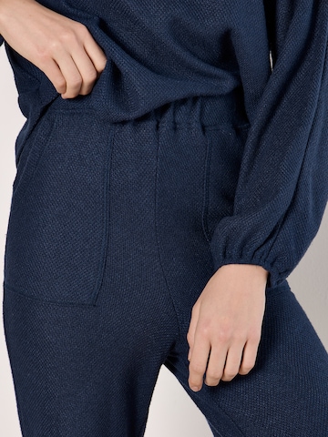 Regular Pantalon ' ' Apricot en bleu
