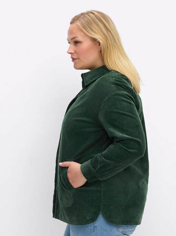 SHEEGO Блуза в зелено