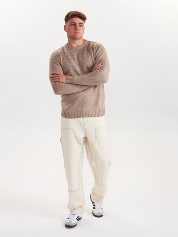 Dxnmxrk Pullover 'DXEbrahim' in Beige