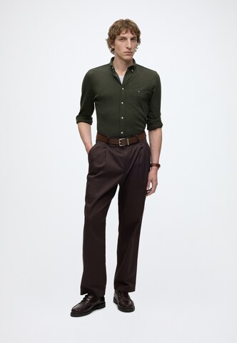 Slim fit Camicia di TOMMY HILFIGER in verde