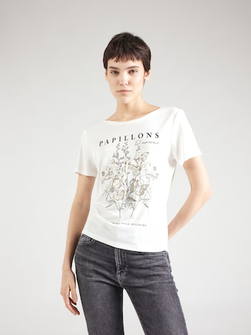 T-shirt 'ONLFREE' ONLY en blanc : devant