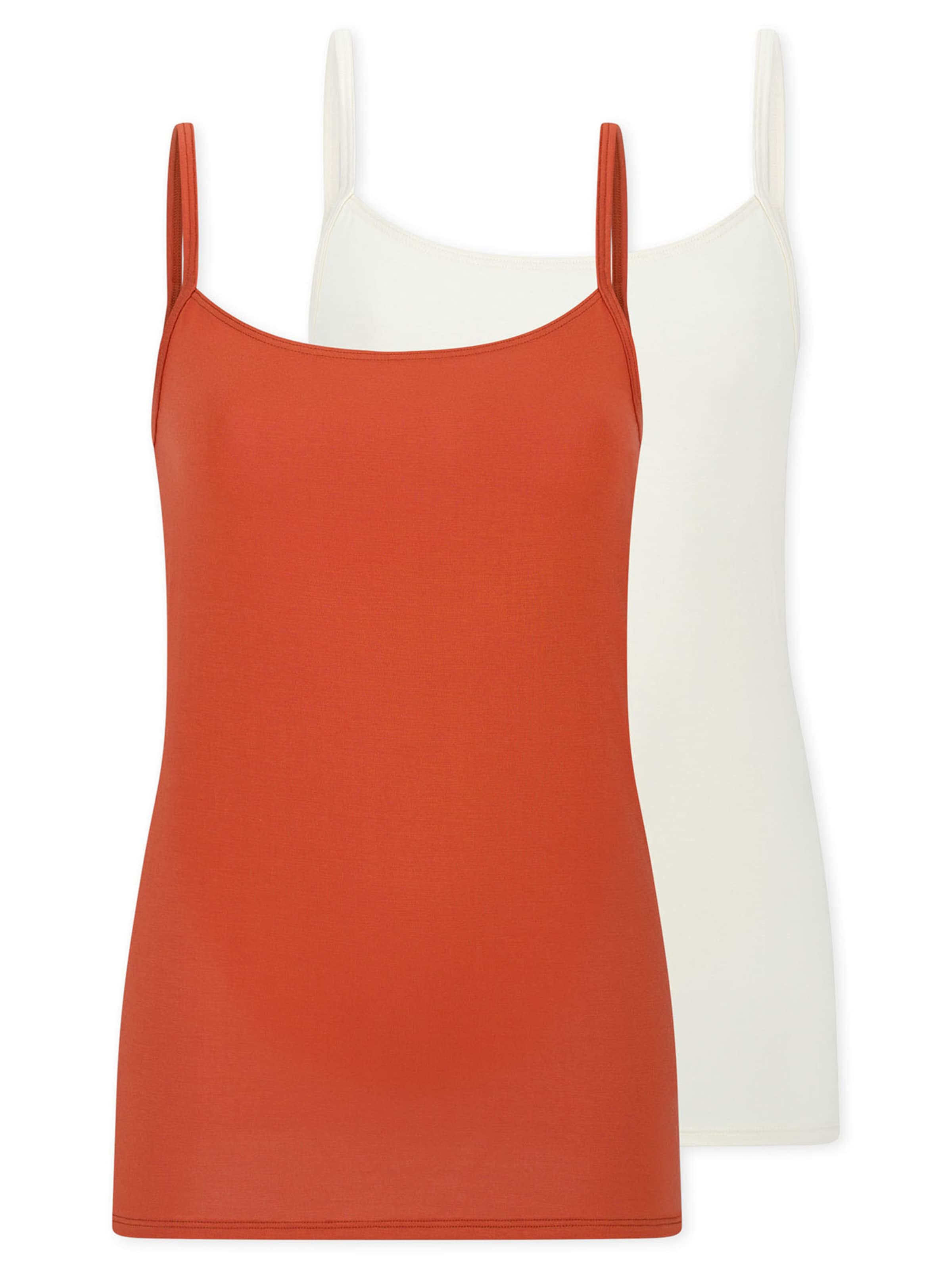 Maillot de corps ' Modal Essentials ' SCHIESSER en orange : devant