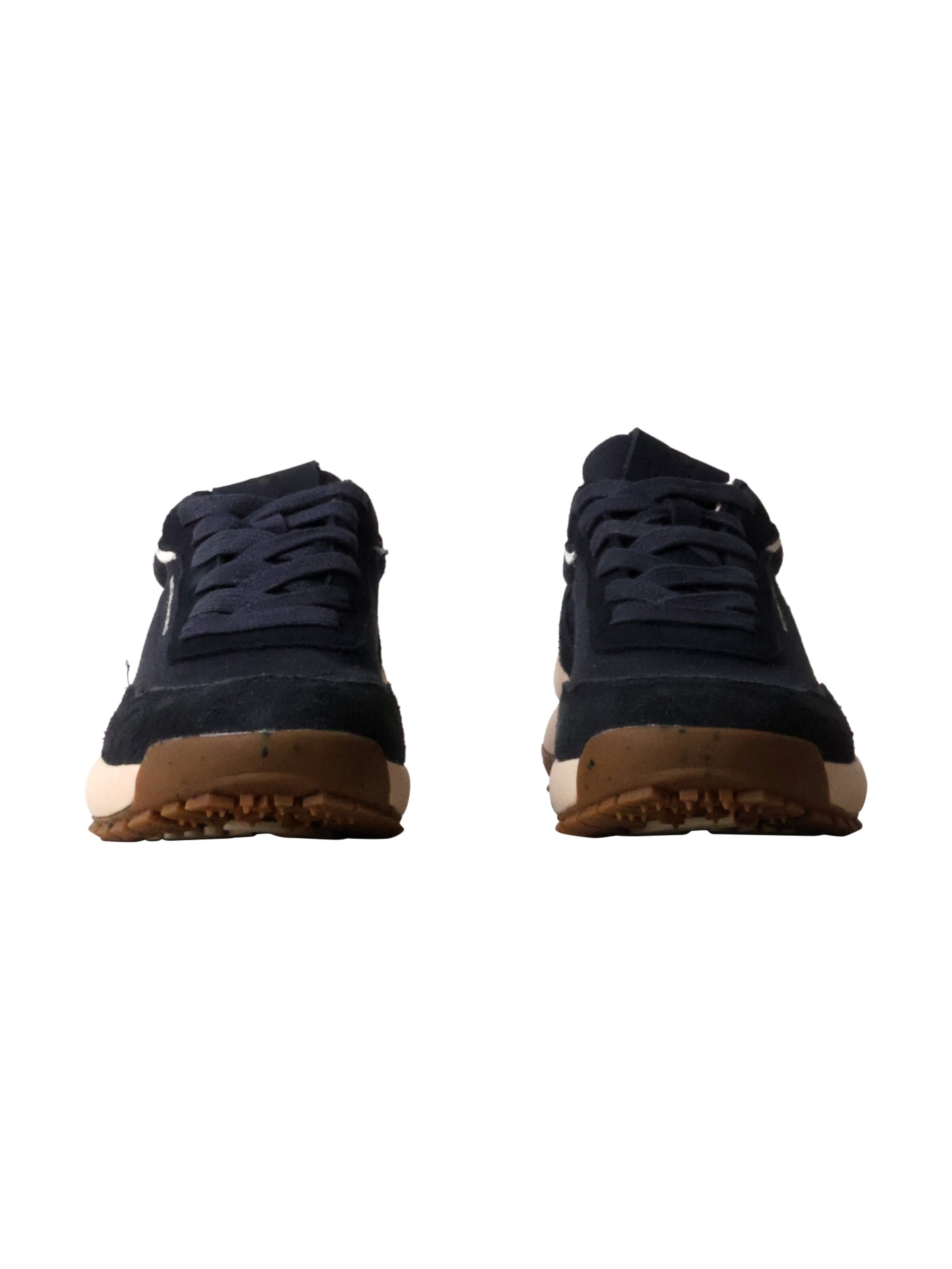 Tamaris Athletic lace-up shoe 'Estellencs-Sneaker aus Leder' in Blue