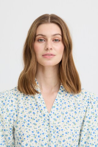 Robe 'Qwin' ICHI en blanc