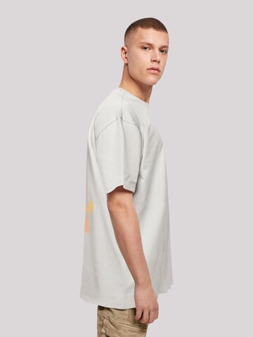 T-Shirt 'Aloha' F4NT4STIC en gris
