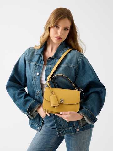 GUESS Handbag 'Amorette' in Yellow: front