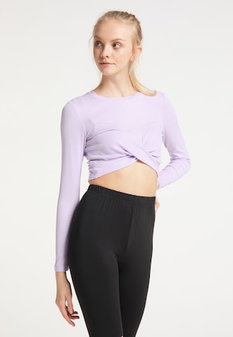 myMo ATHLSR Shirts i lilla: forside