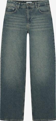 Pull&Bear Loosefit Jeans i blå: framsida