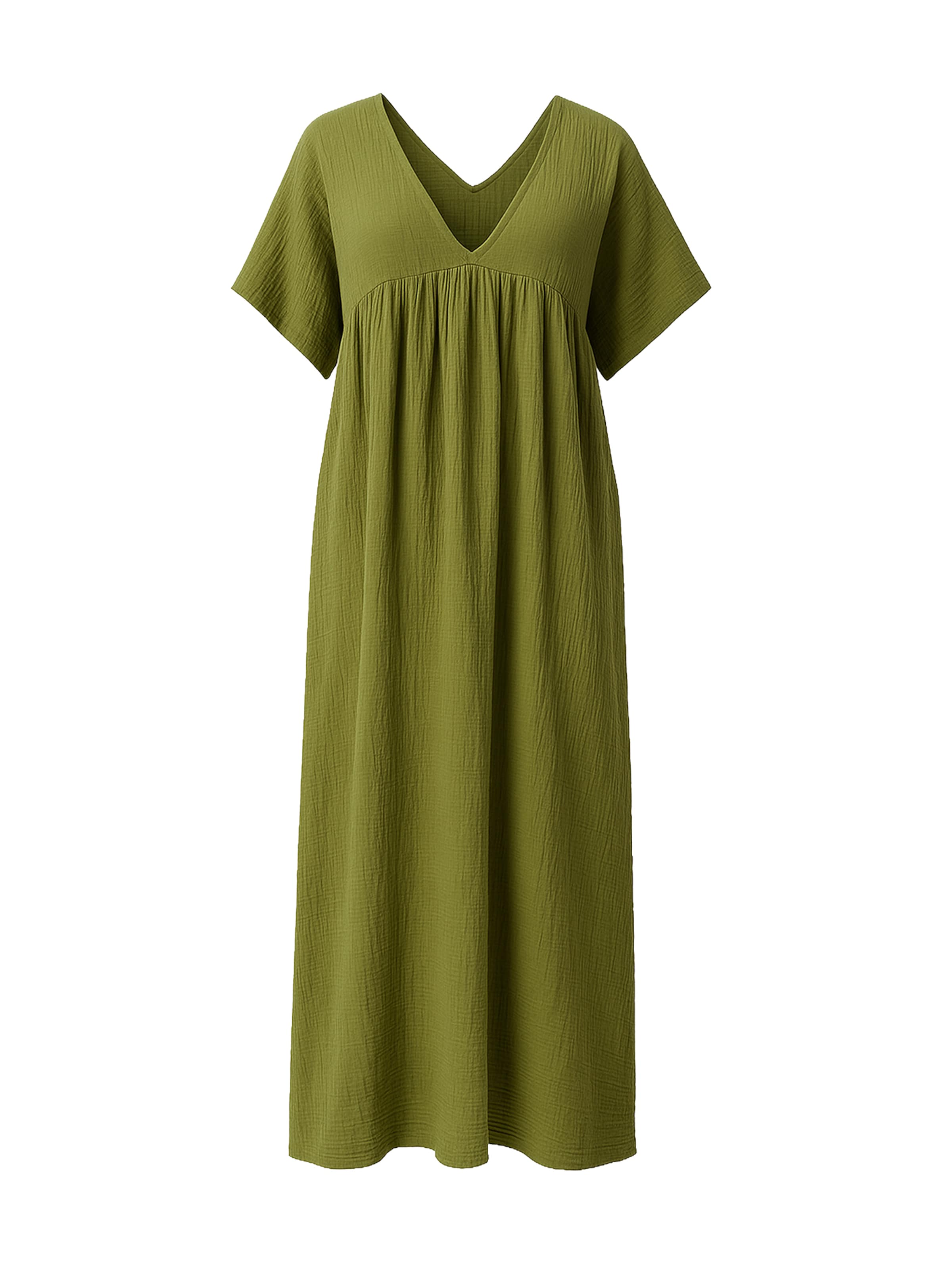 Robe Elara en vert : devant