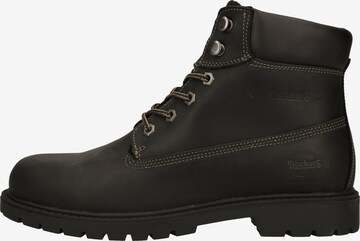 Dockers by Gerli Lace-Up Boots in Black