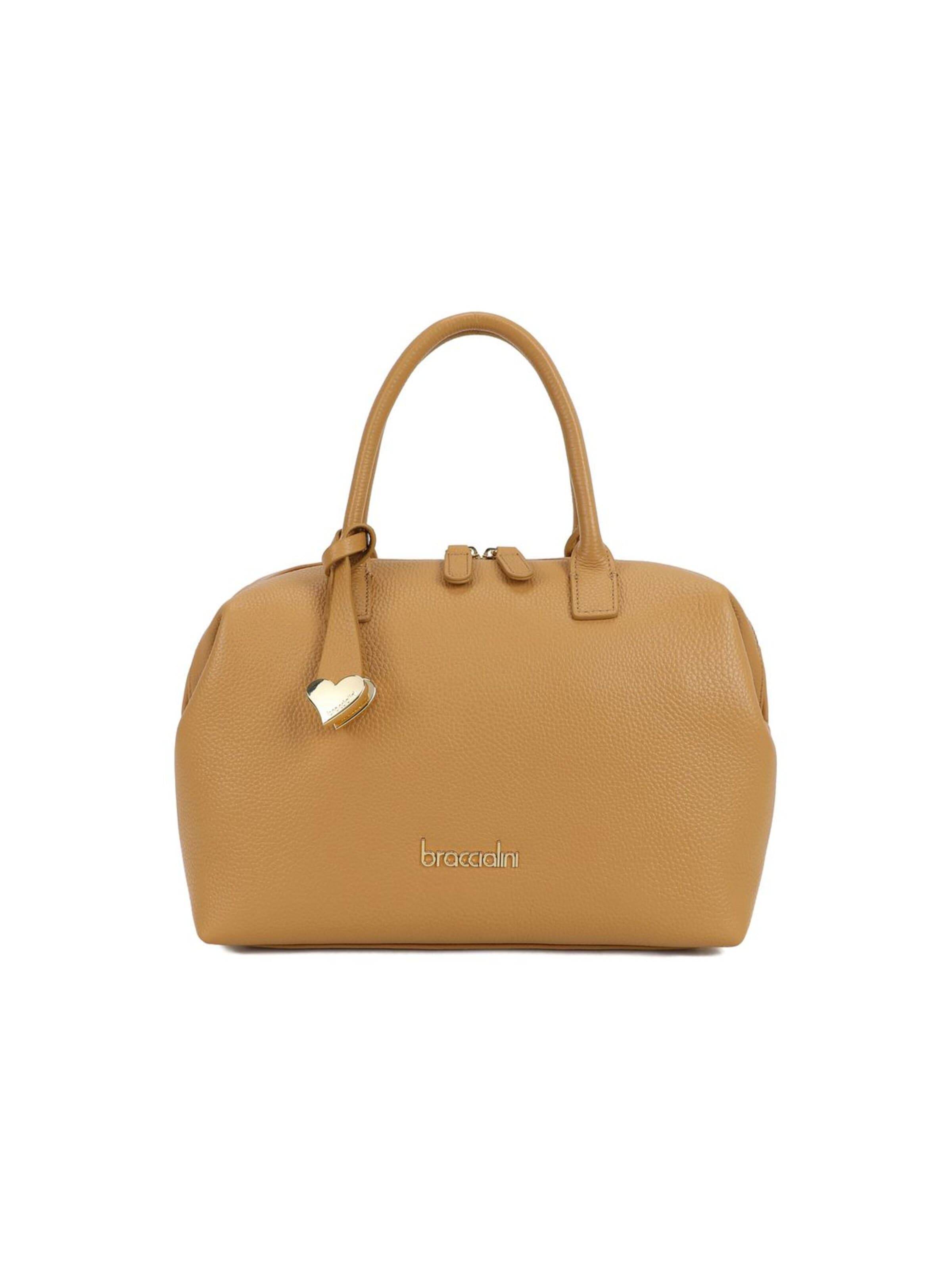 Borsa a mano 'Michelle' di Braccialini in beige: frontale