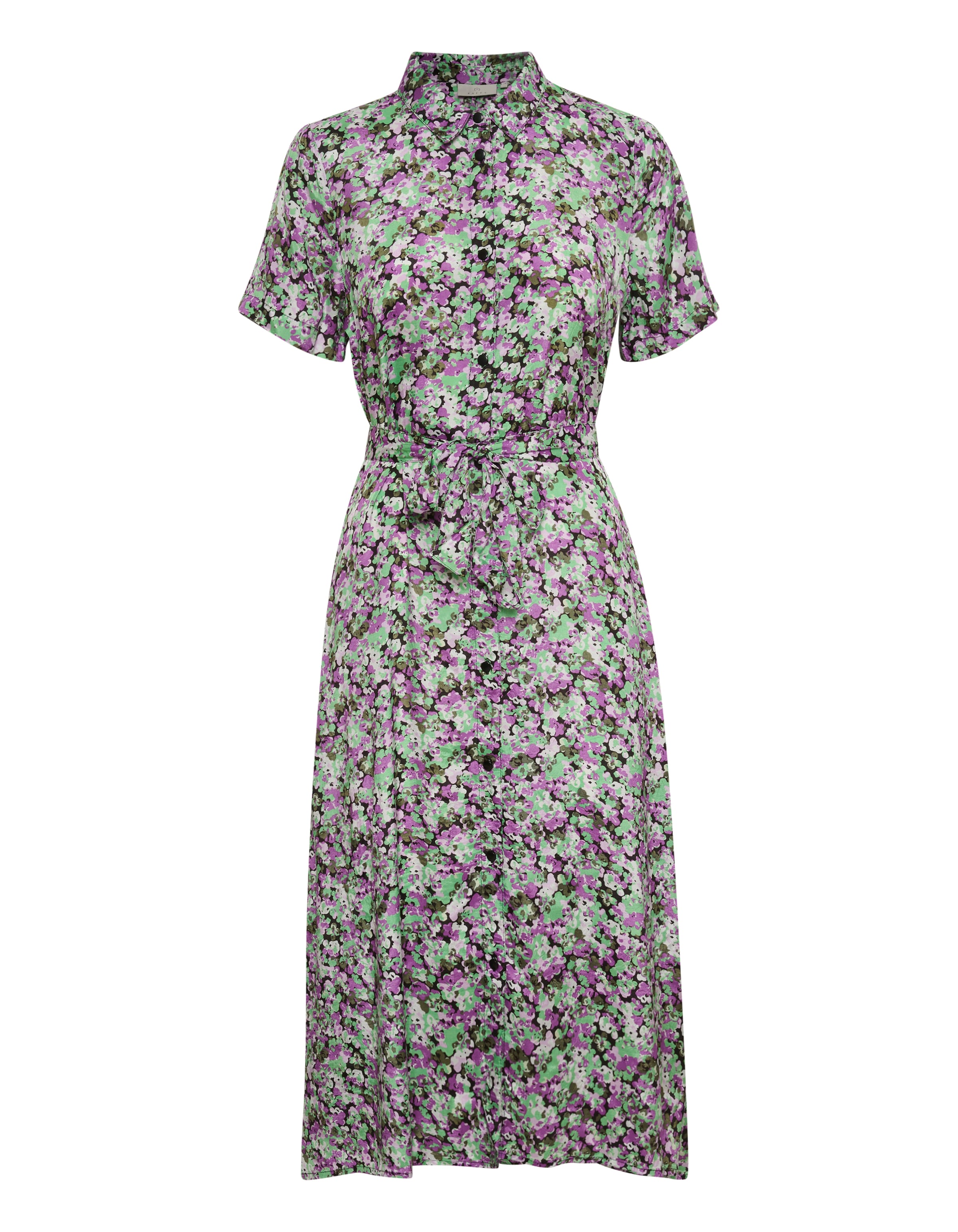 Kaffe Kleid 'Loraina' in Grün: Vorderseite