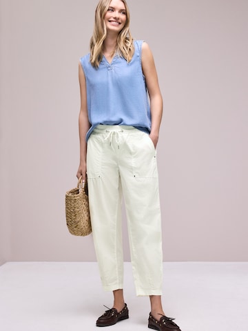 STREET ONE Barrel Pants in White