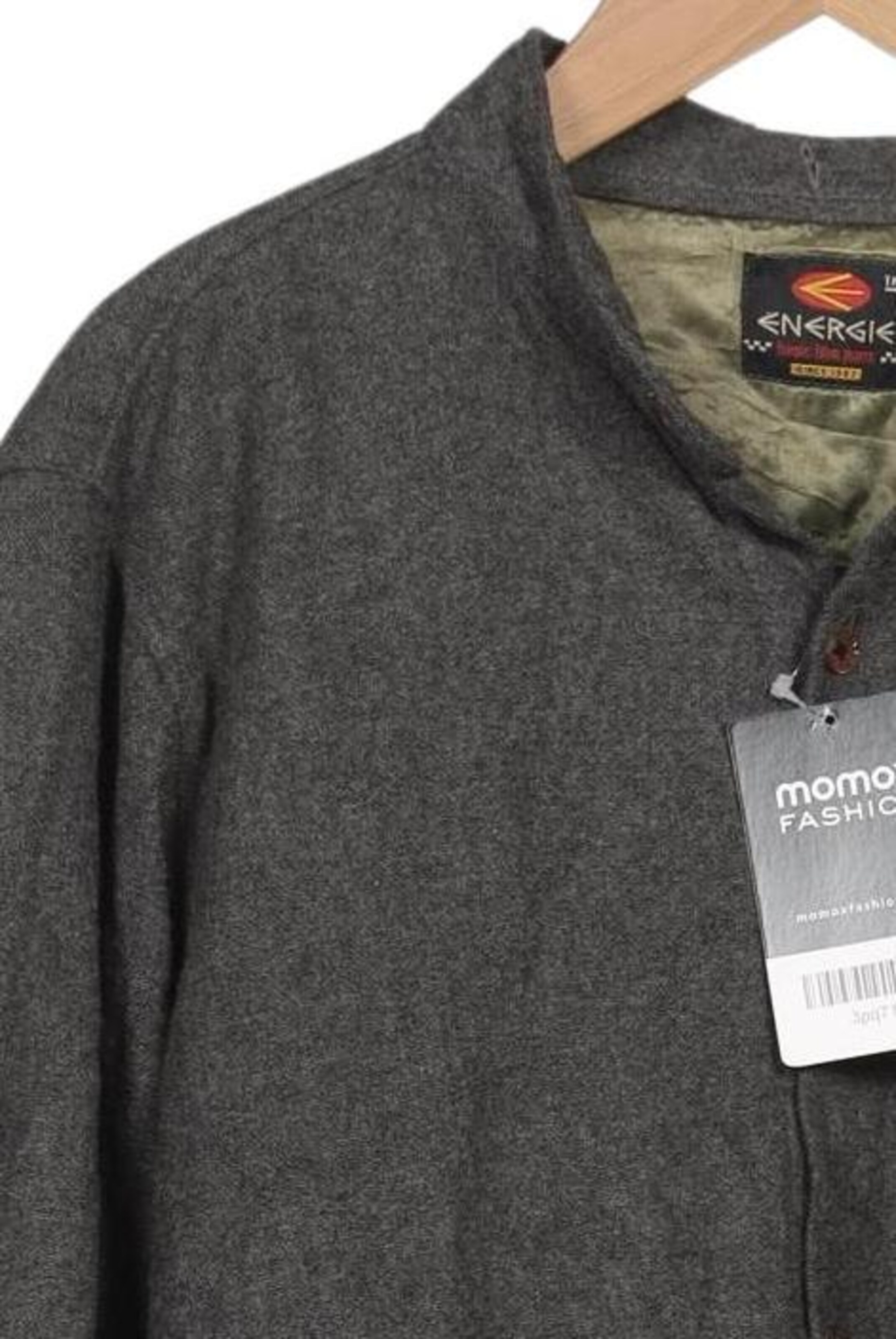 Energie Button Up Shirt in S in Grey