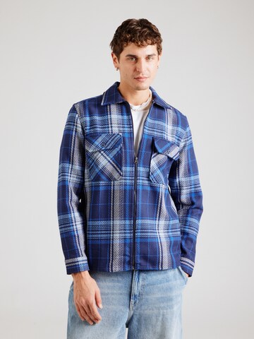 Only & Sons Between-Season Jacket 'ONSPRESTON' in Blue: front