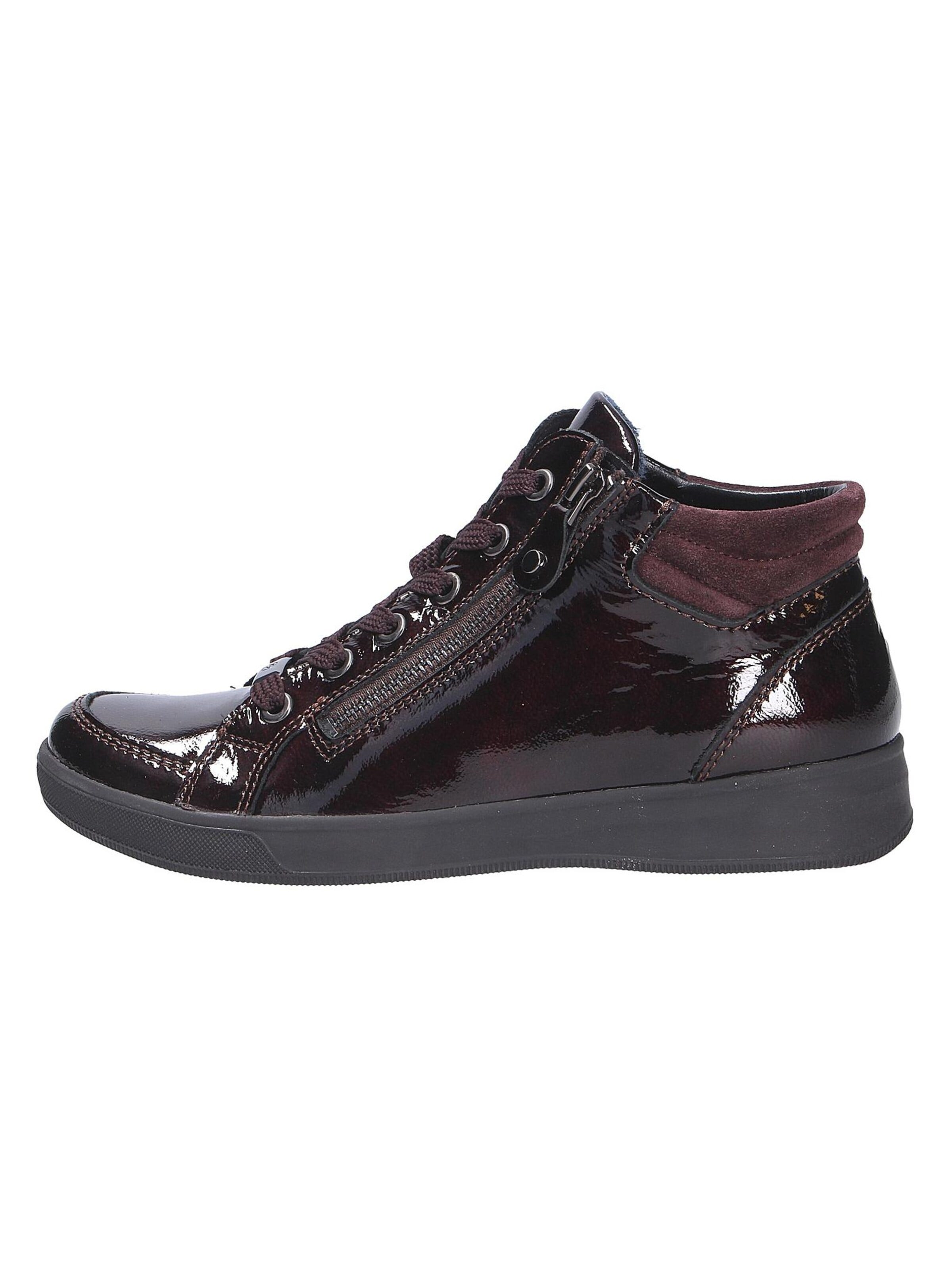 ARA Lace-Up Ankle Boots in Brown