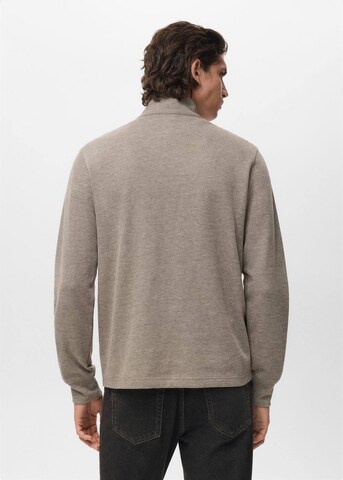 MANGO MAN Sweatshirt 'Shangai' in Beige