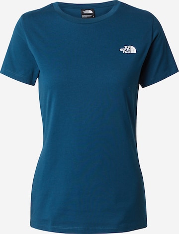 THE NORTH FACE Футболка 'SIMPLE DOME' в Синий: спереди