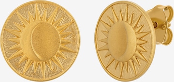 caï Earrings in Gold: front