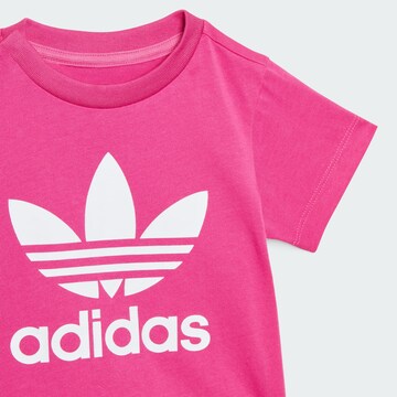 T-Shirt 'Trefoil' ADIDAS ORIGINALS en rose