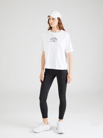 T-shirt fonctionnel 'North Cascades' COLUMBIA en blanc