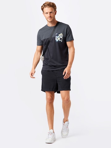 JACK & JONES Regular Shorts 'JACK' in Schwarz