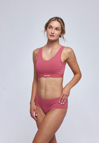 SNOCKS BH 'Soft- Bra' in Pink