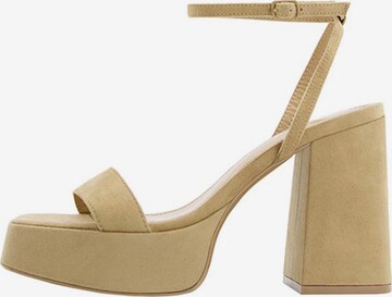 Bershka Sandal i gul