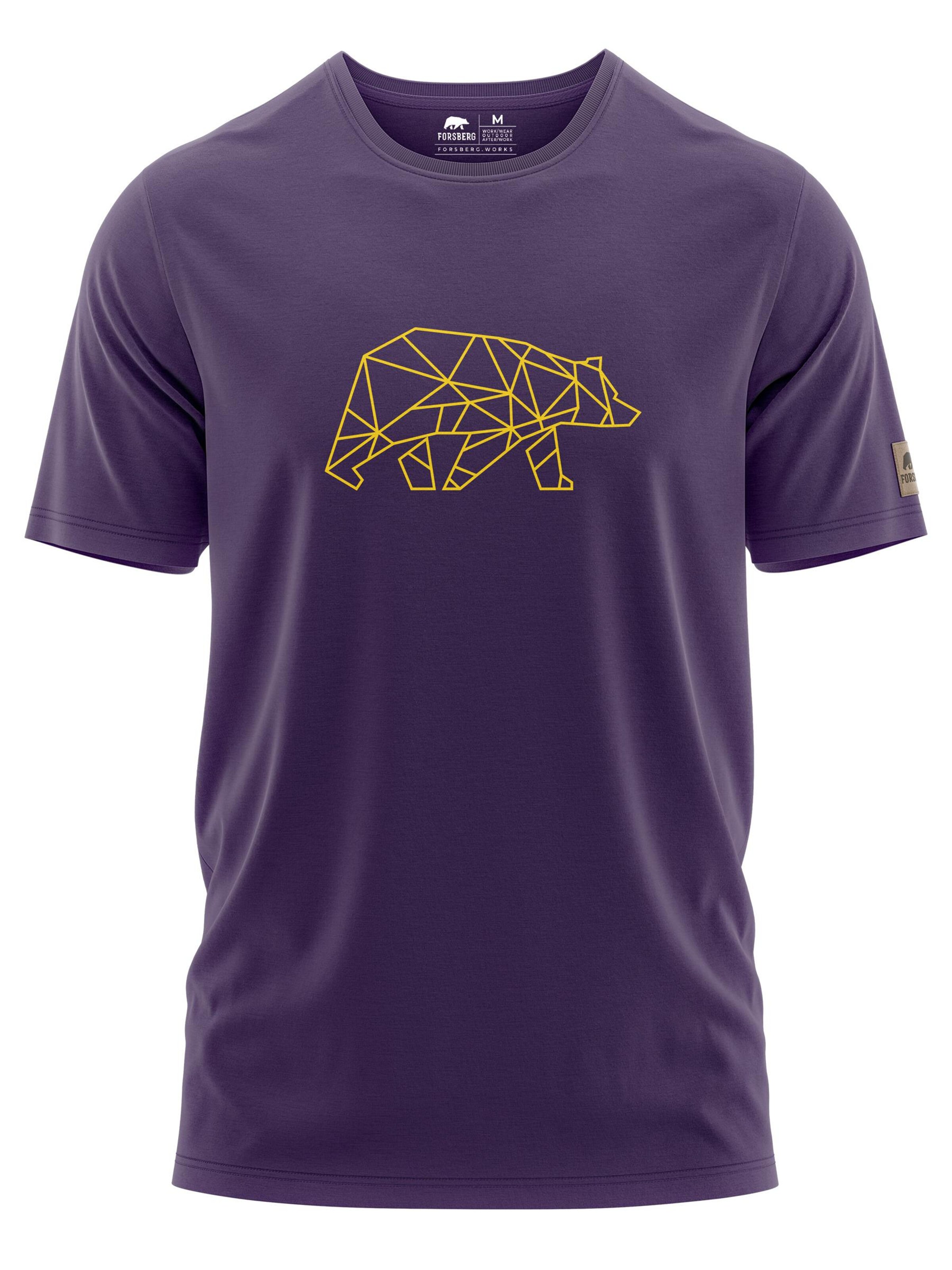 FORSBERG Shirt in Purple: front