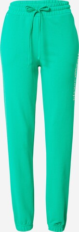 Pantalon 'Safine' The Jogg Concept en vert : devant