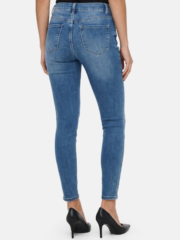 Skinny Jeans 'F136' di Tazzio in blu
