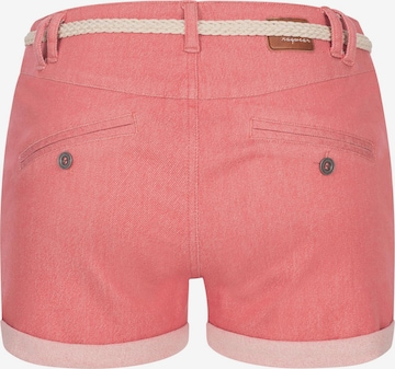 Ragwear Regular Chino Pants 'Heaven' in Pink