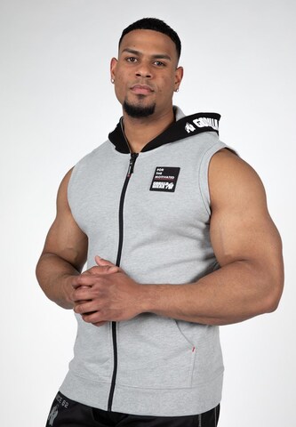 Gorilla Wear Sweatshirt 'Milwaukee' in Grey: front