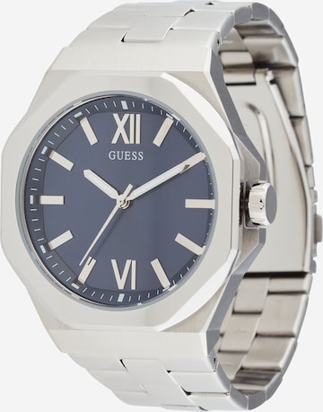 sidabrinė GUESS Analoginis (įprasto dizaino) laikrodis 'Emperor': priekis