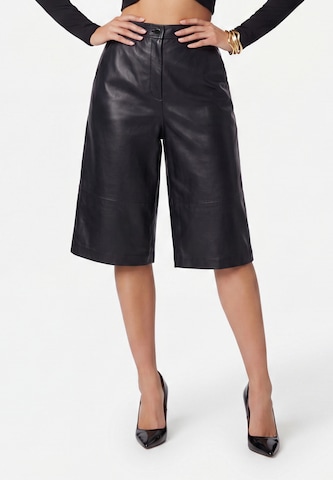 faina - Loosefit Pantalón en negro: frente