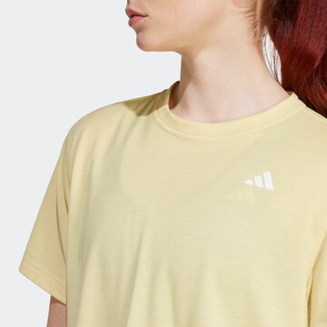 Maglia funzionale 'TE MIN' di ADIDAS PERFORMANCE in giallo