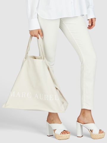 MARC AUREL Skinny Hose in Beige