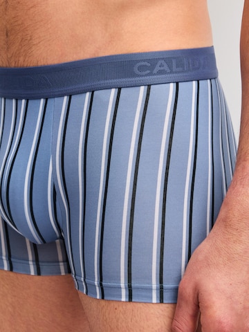 CALIDA Boxershorts 'Grafic Cotton' in Blauw