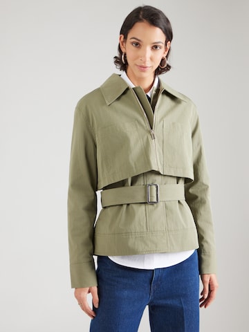 Sisley - Chaqueta de entretiempo en verde: frente