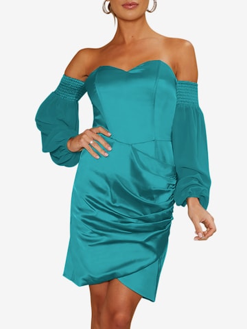 Chi Chi London Cocktail Dress in Green