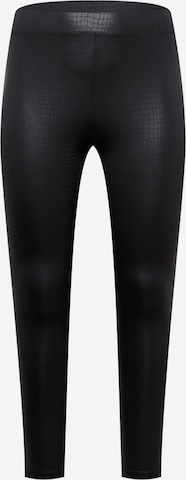 ONLY Carmakoma Leggings 'SANIRA' in Zwart: voorkant