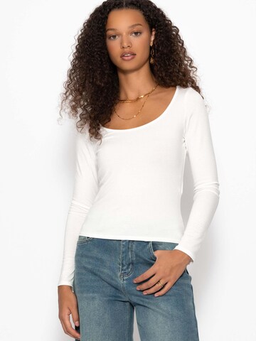 SASSYCLASSY Shirt‌‌‌‌‌‌ in Weiß