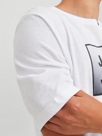 JACK & JONES T-Shirt 'JJSTEEL' in Weiß