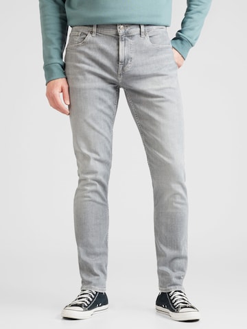 7 for all mankind Slimfit Jeans in Grijs: voorkant