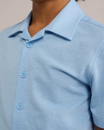 Coupe regular Chemise WE Fashion en bleu
