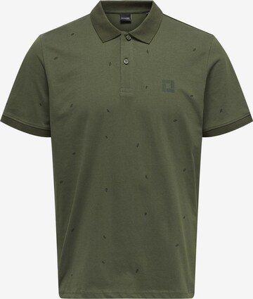 Only & Sons - Camiseta 'DAVE' en verde: frente