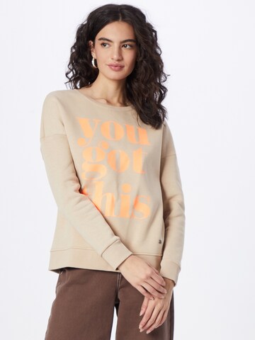 Key Largo Sweatshirt in Beige: predná strana