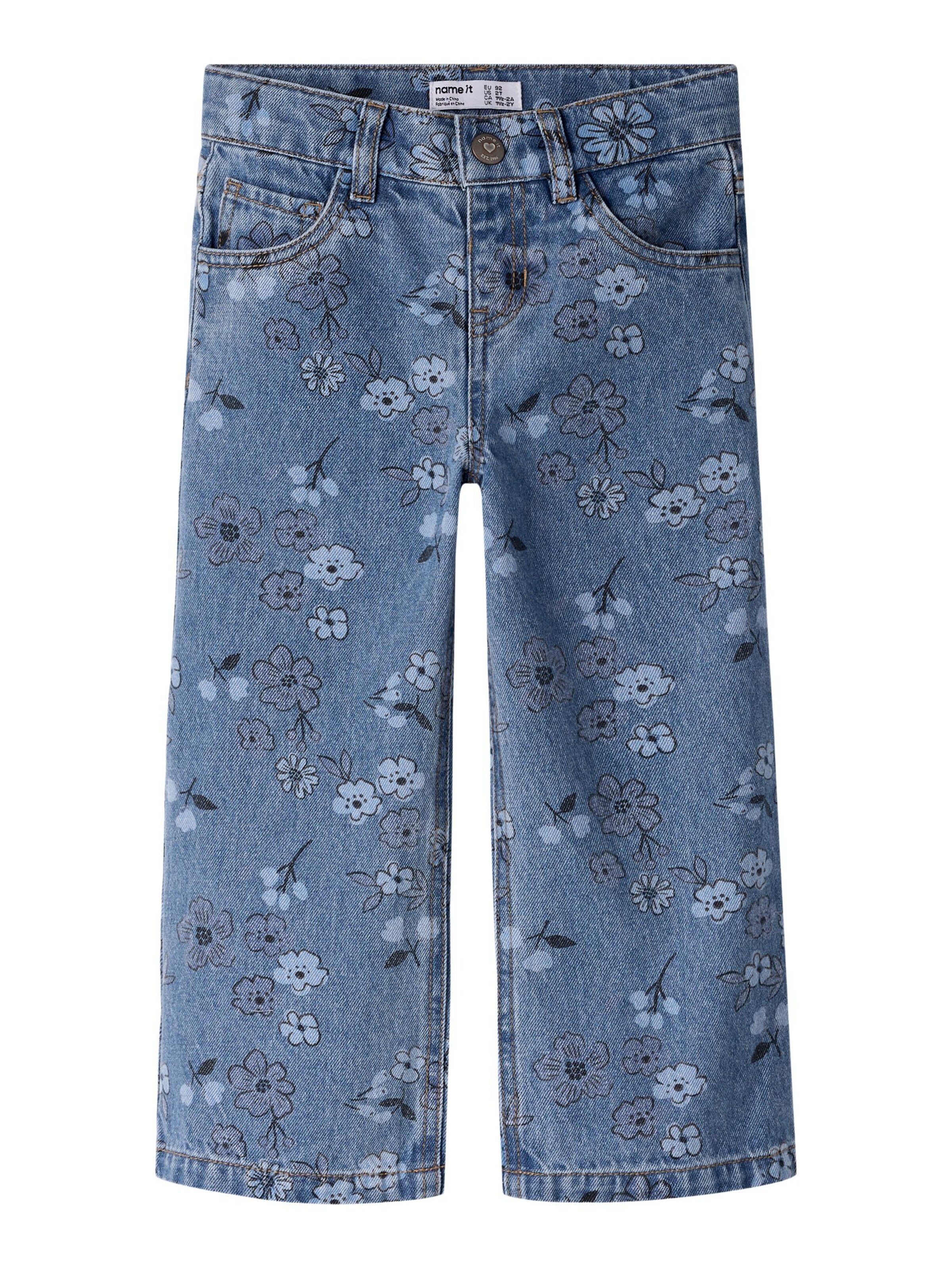Regular Jean NAME IT en bleu : devant
